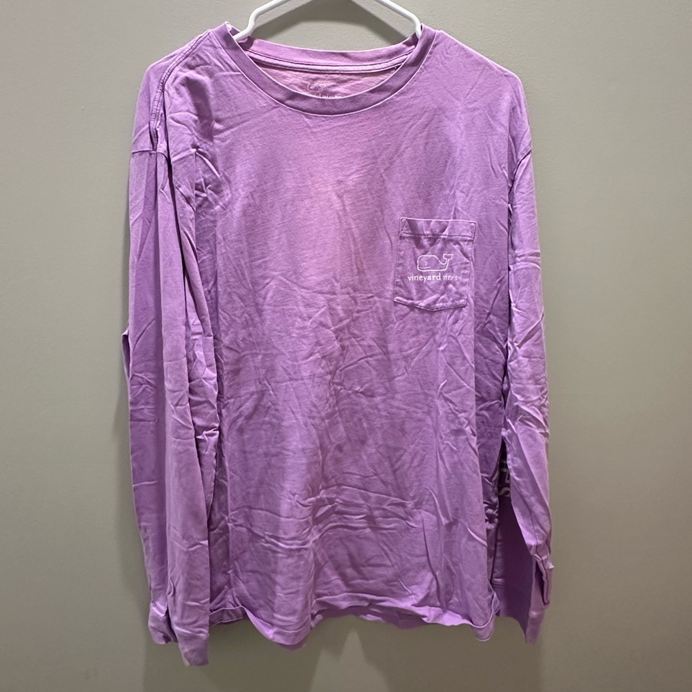 Vineyard Vines Purple Long Sleeve Shirt